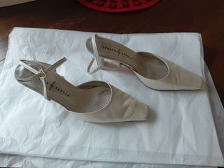 Zapatos Rebecca Sanver blanco

