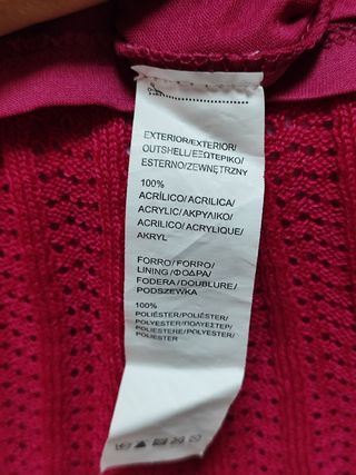 Vestido rosa punto - Talla M