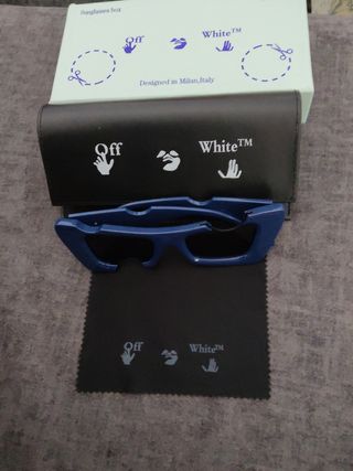 Gafas Off-White azules