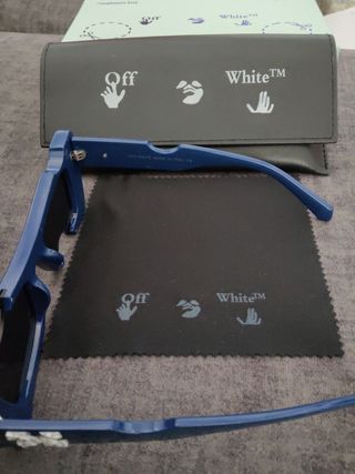 Gafas Off-White azules