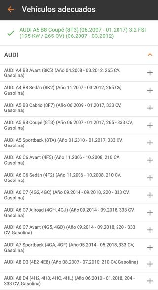 Cuerpo Mariposa Audi/VW Nuevo