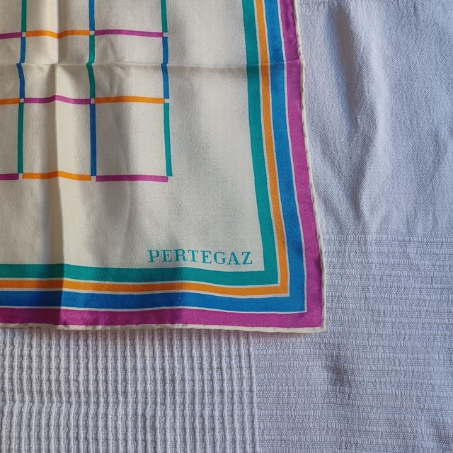 Pañuelo seda Pertegaz multicolor