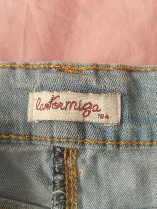 Falda vaquera La Hormiga - Talla 16 años