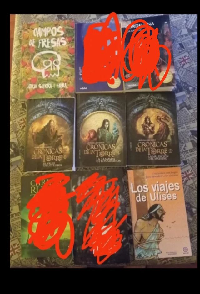 9 libros 