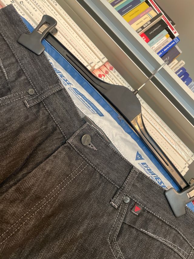 Jeans moto Dainese, 35W, neri racing japan bike us