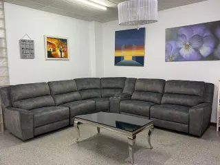 Sofá rinconera gris - nuevo