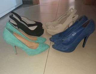 Zapatos tacón aguja 