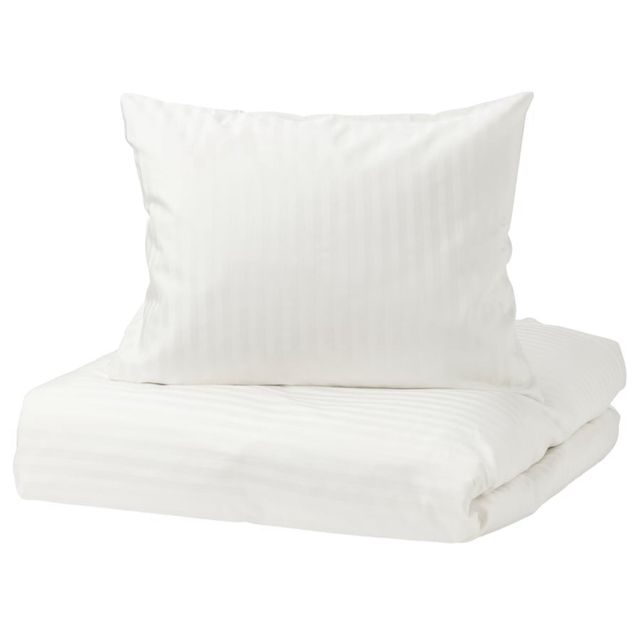 Nórdica blanca 90cm - Algodón, satén