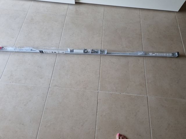 Riel Extensible 210-390cm para Cortina Pesada