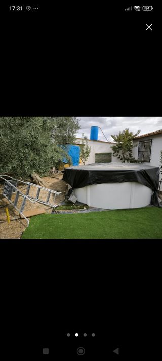 Piscina desmontable 3.5m diámetro