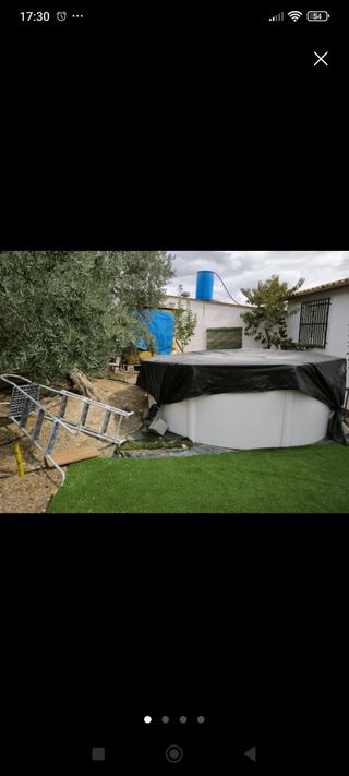 Piscina desmontable 3.5m diámetro