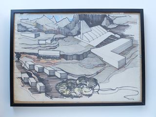 Cuadro antiguo proyecto arquitectura