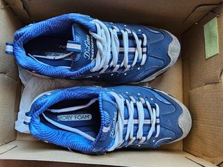 Zapatillas Skechers 37 - Azul Gris