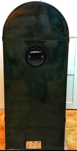 Estufa de leña hierro fundido scandia 6314 nueva