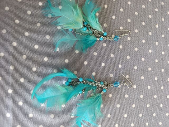 Lote de 4 pares de pendientes largos