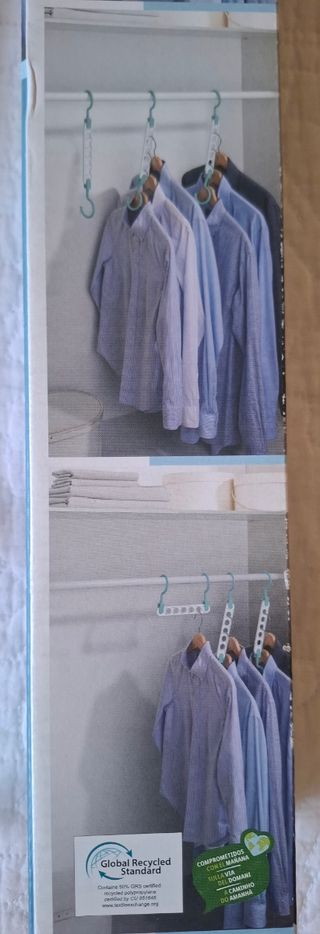 3 Soportes para Perchas - Ahorro Espacio