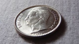 Monedas Plata Venezuela 1954