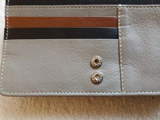 Portafoglio marrone in pelle
