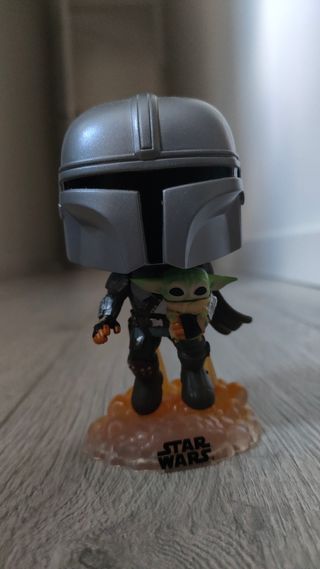 Funko Pop! Mandalorian y Grogu