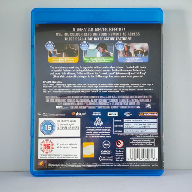 X-Men · Castellano · Blu-ray