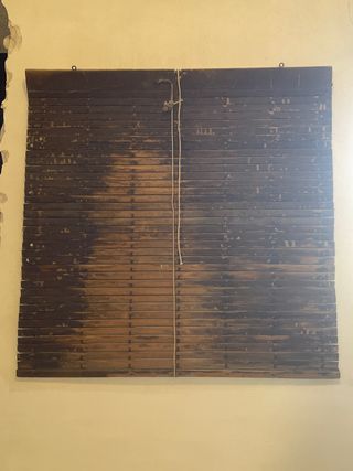 Persianas venecianas madera antiguas