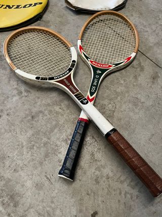 2 Raquetas Tenis Dunlop Vintage