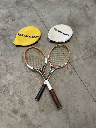 2 Raquetas Tenis Dunlop Vintage