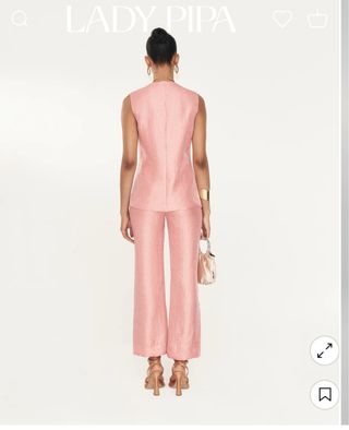 Traje Lady Pipa rosa - Boda