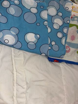 Edredón cuna IKEA LEN + fundas