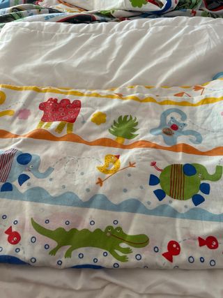 Edredón cuna IKEA LEN + fundas