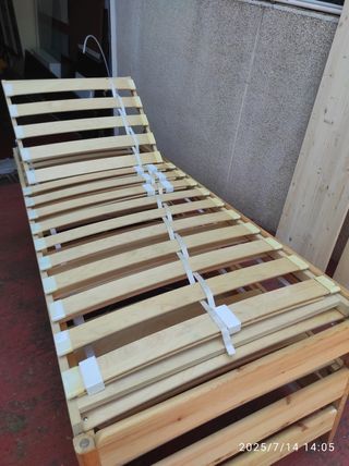 Somier Ikea Sultán articulado de 80X200