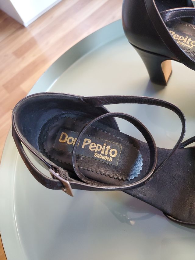 Zapatos Don Pepito negros