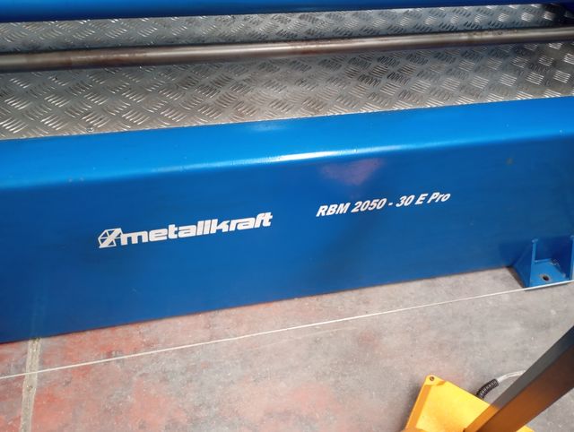 Cilindro curvadora Metallcraft 2050x3