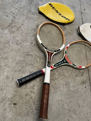 2 Raquetas Tenis Vintage Dunlop