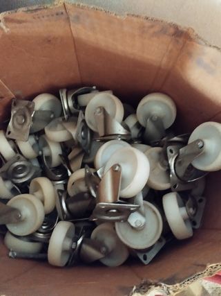 Cerraduras, bisagras, discos corte y ruedas carro