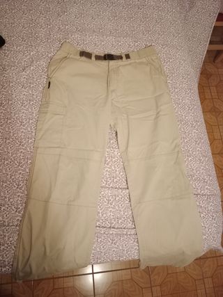 Pantalón trekking Oxylane beige L