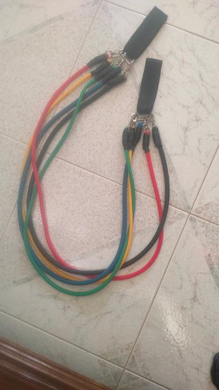 Bande elastiche fitness - 5 pezzi