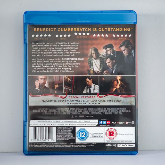 Descifrando Enigma · Blu-ray