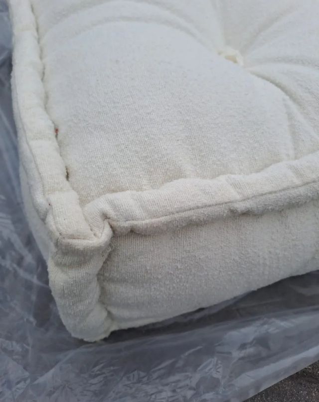  NUEVO!! Sofá  modular sklum blanco rizo 