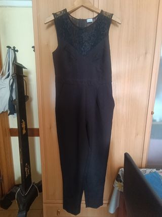 Mono negro encaje - Talla m
