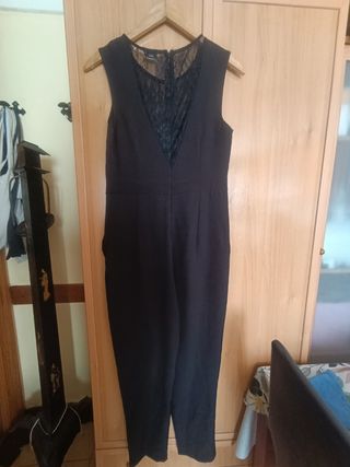 Mono negro encaje - Talla m
