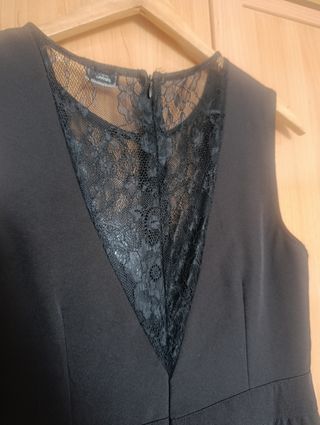 Mono negro encaje - Talla m