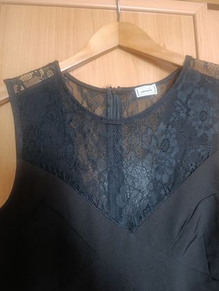 Mono negro encaje - Talla m