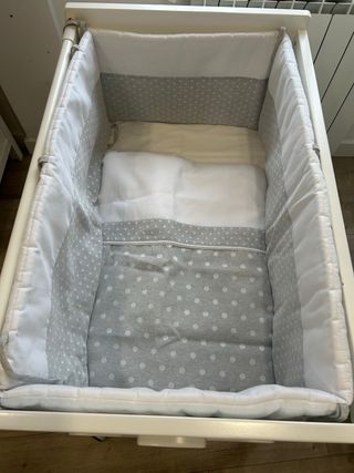Minicuna allegra 5 en 1 blanca