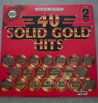 Vinilo 40 Solid Gold Hits