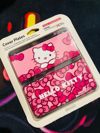 Carcasa Hello Kitty - New 3DS