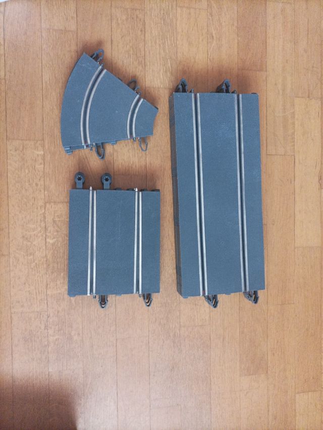 Scalextric curvas y rectas