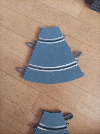 Scalextric curvas y rectas