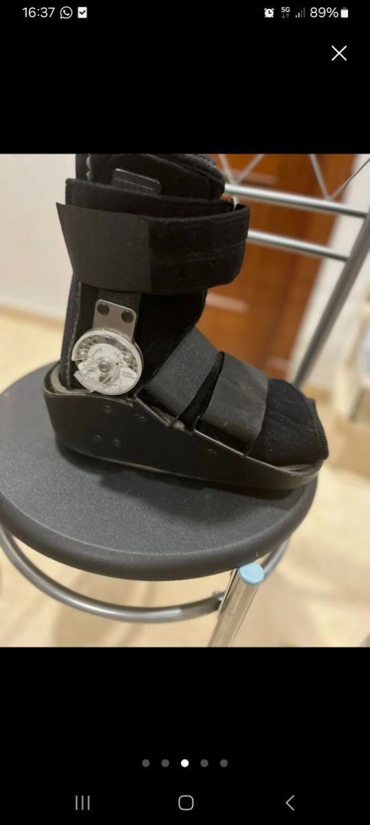 Bota walker Valtec - Negra