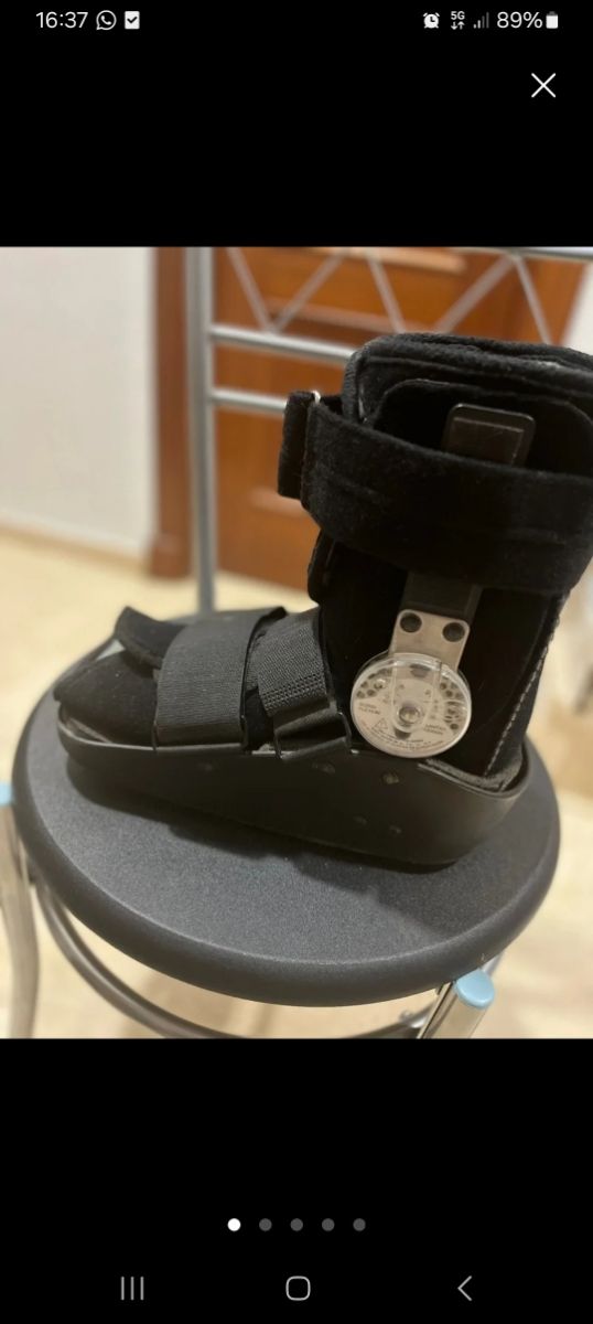 Bota walker Valtec - Negra